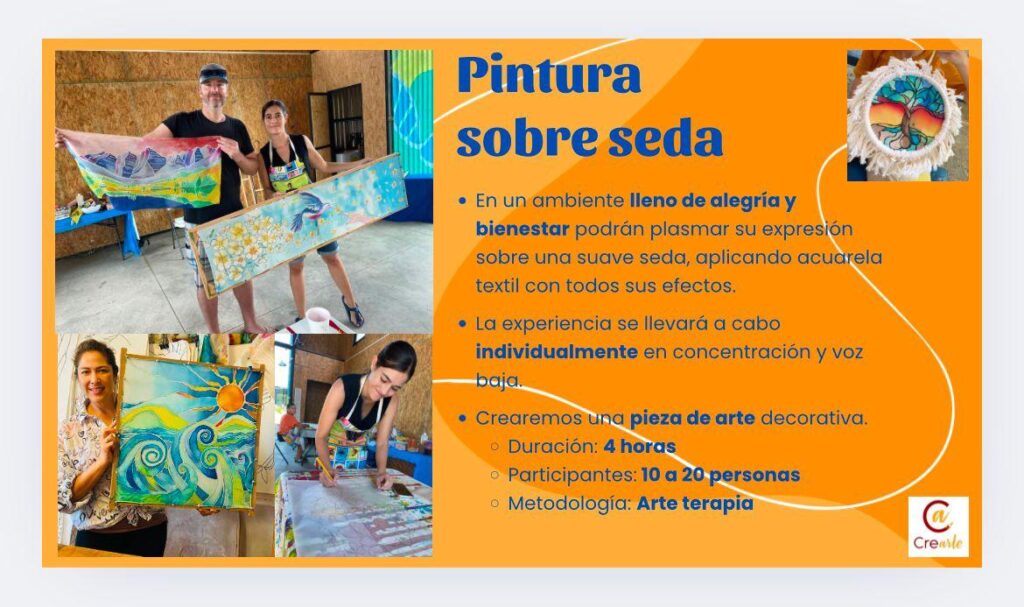 pintura sobre seda
