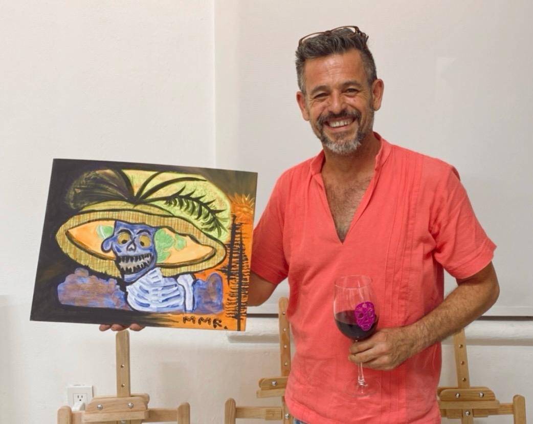 pintura y vino en guadalajara